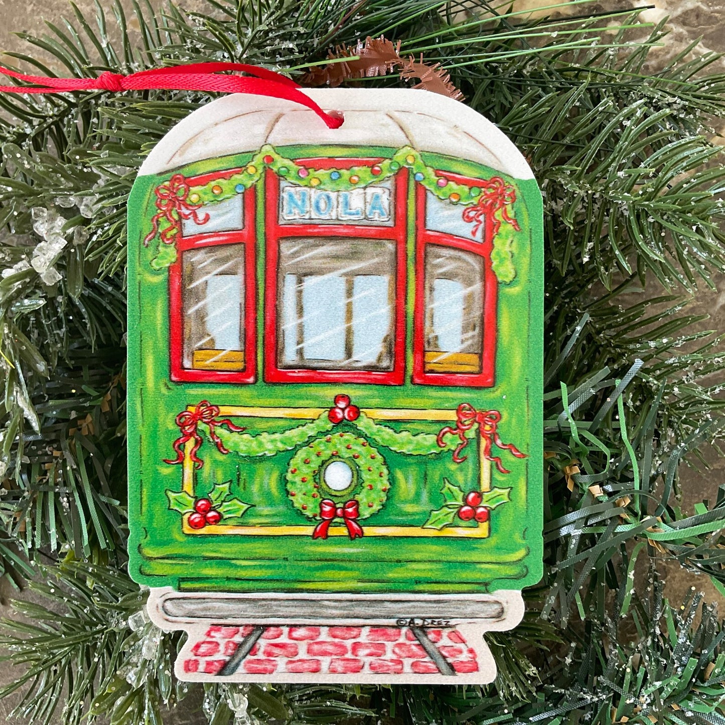 NOLA Christmas Ornaments