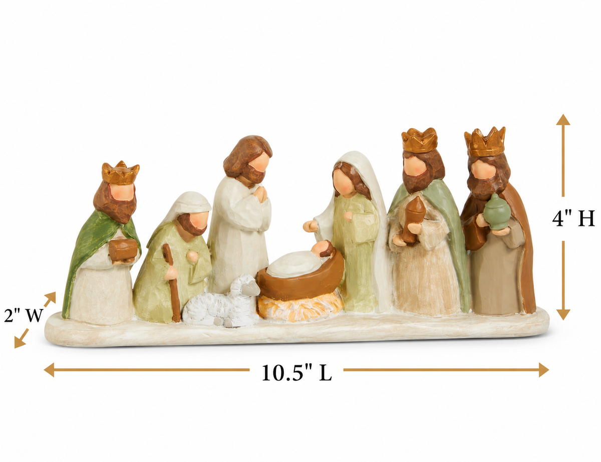 Earthtone Nativity