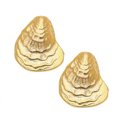Oyster Stud Earrings