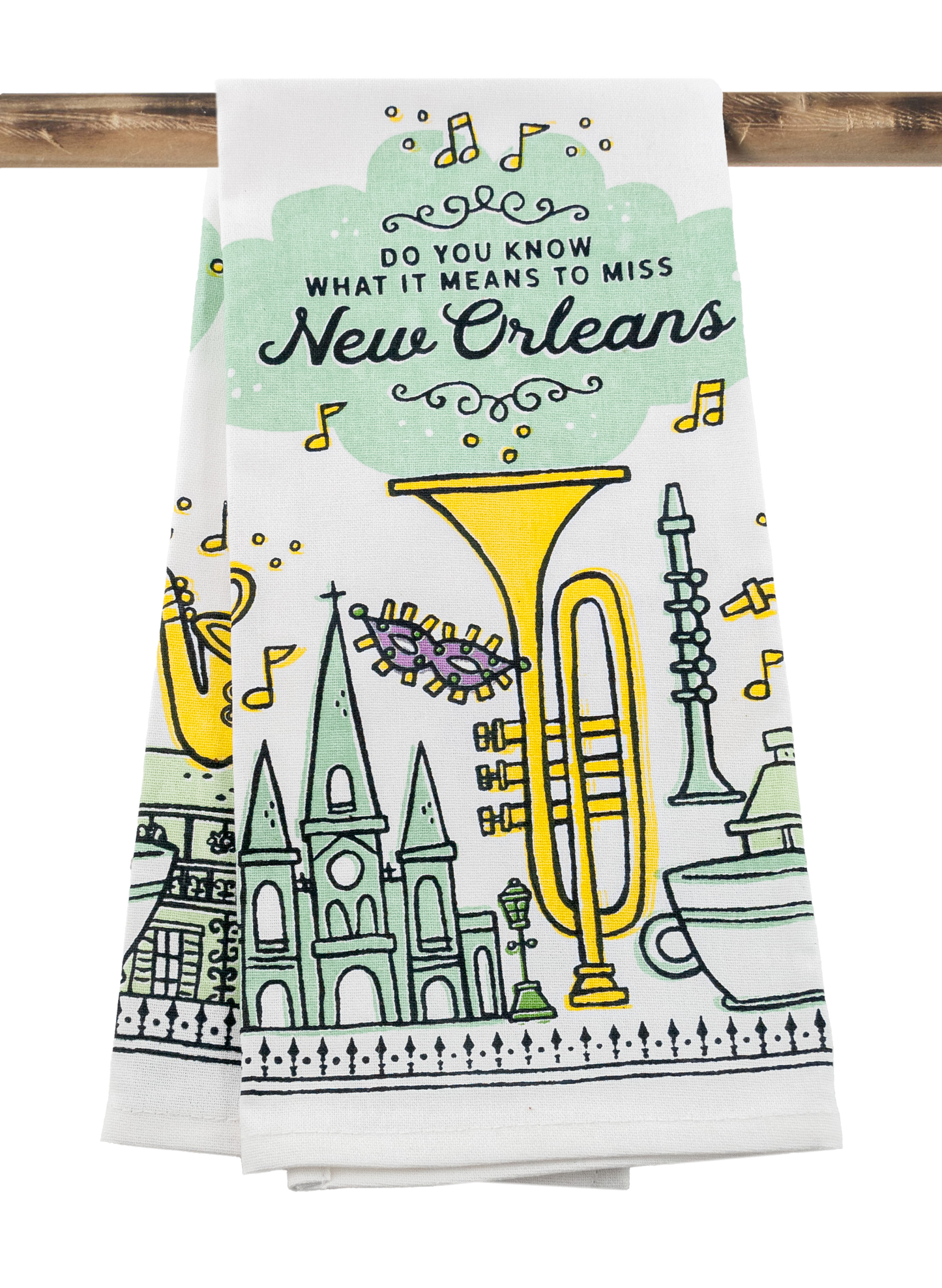 “…To Miss New Orleans” Kitchen Towel