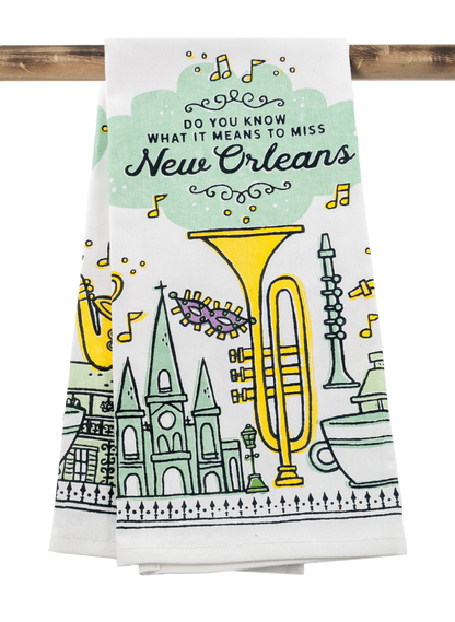 “…To Miss New Orleans” Kitchen Towel