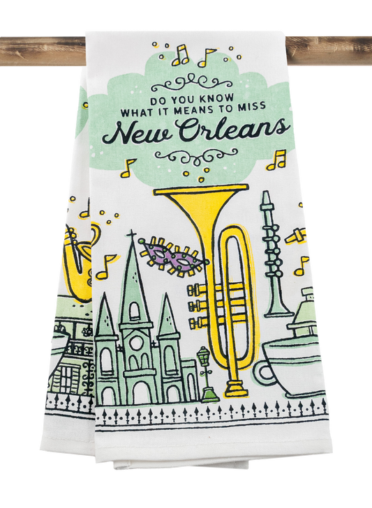 “…To Miss New Orleans” Kitchen Towel