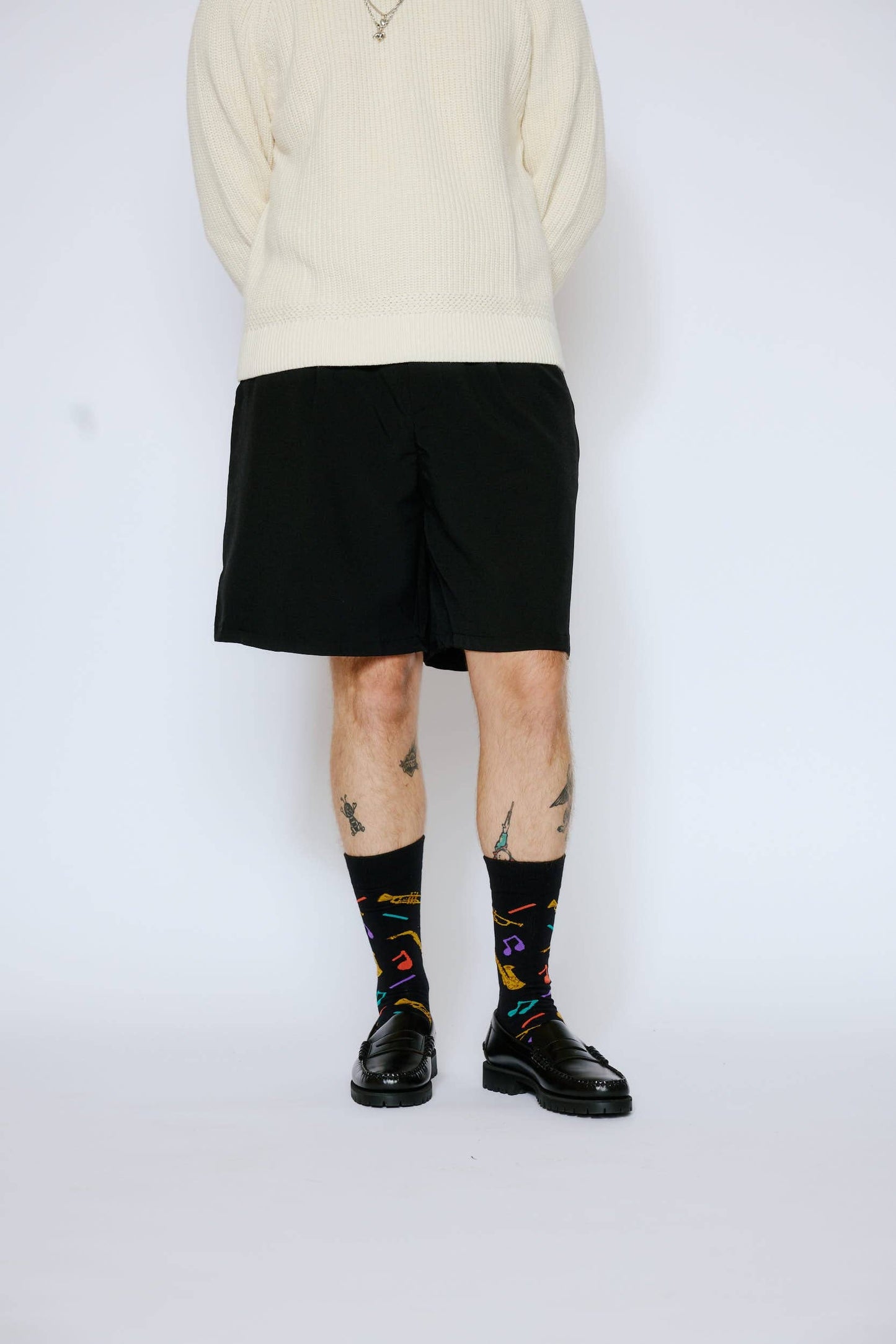 Jazz Black Socks