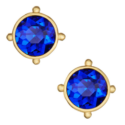 Crystal Round Studs