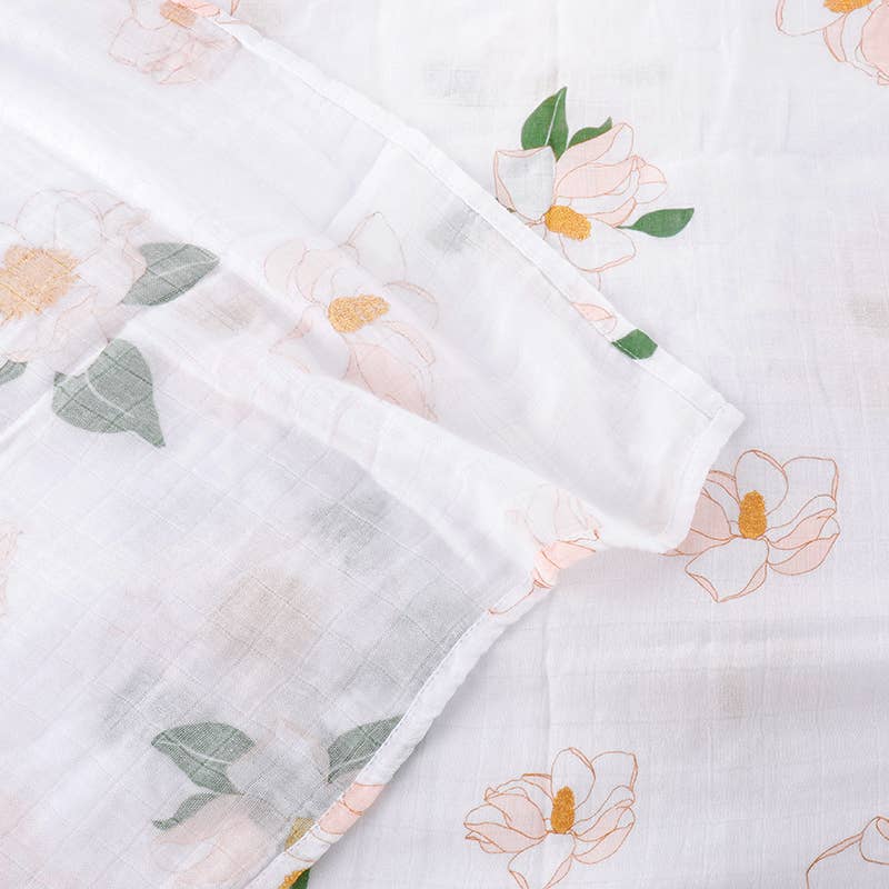 Magnolia Unisex Swaddle Blanket