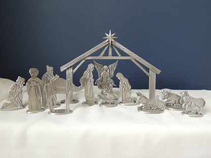 12 Piece Nativity Set