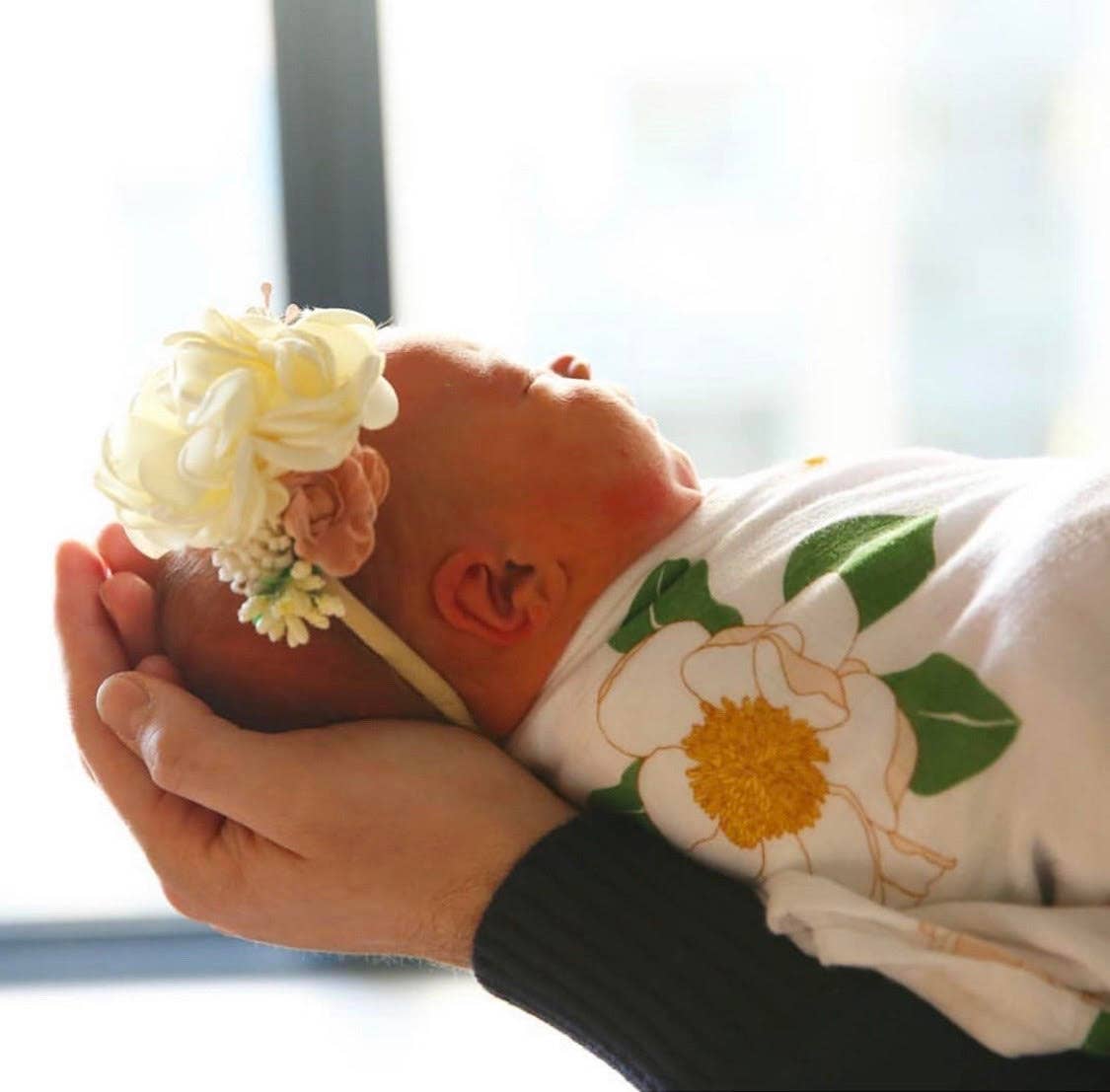 Magnolia Unisex Swaddle Blanket