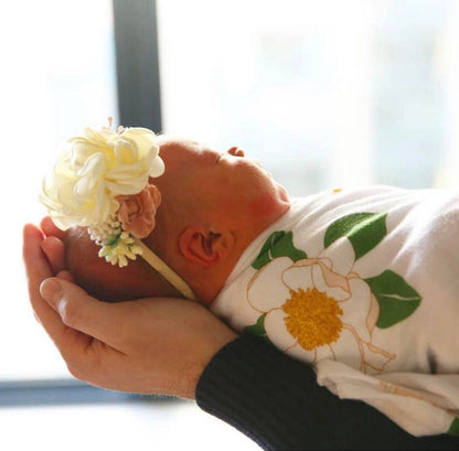Magnolia Unisex Swaddle Blanket