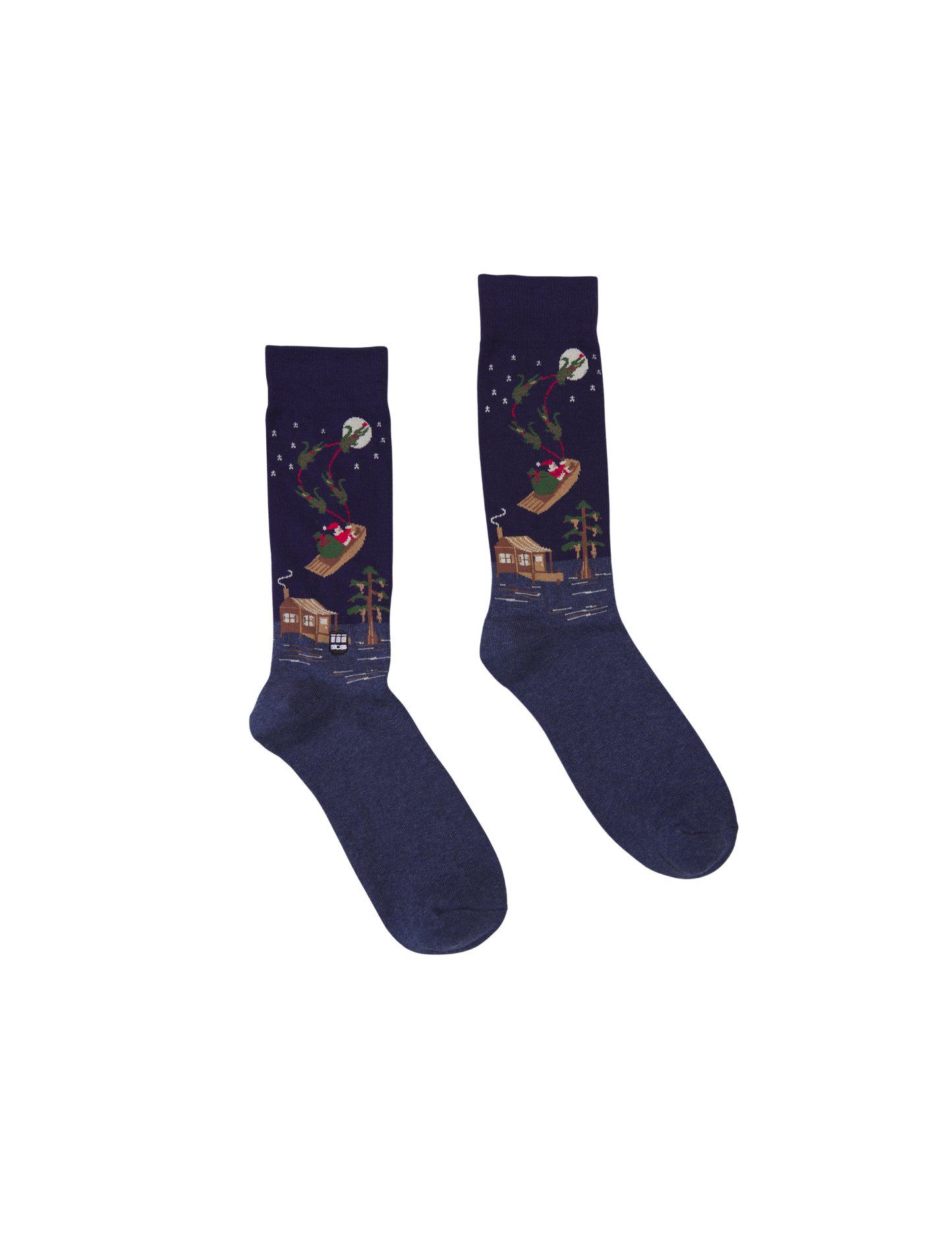Bonfolk Cajun Christmas Socks