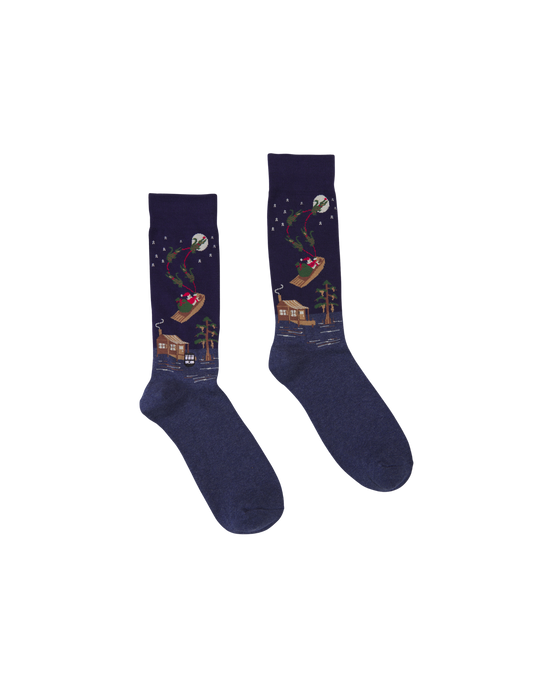 Bonfolk Cajun Christmas Socks