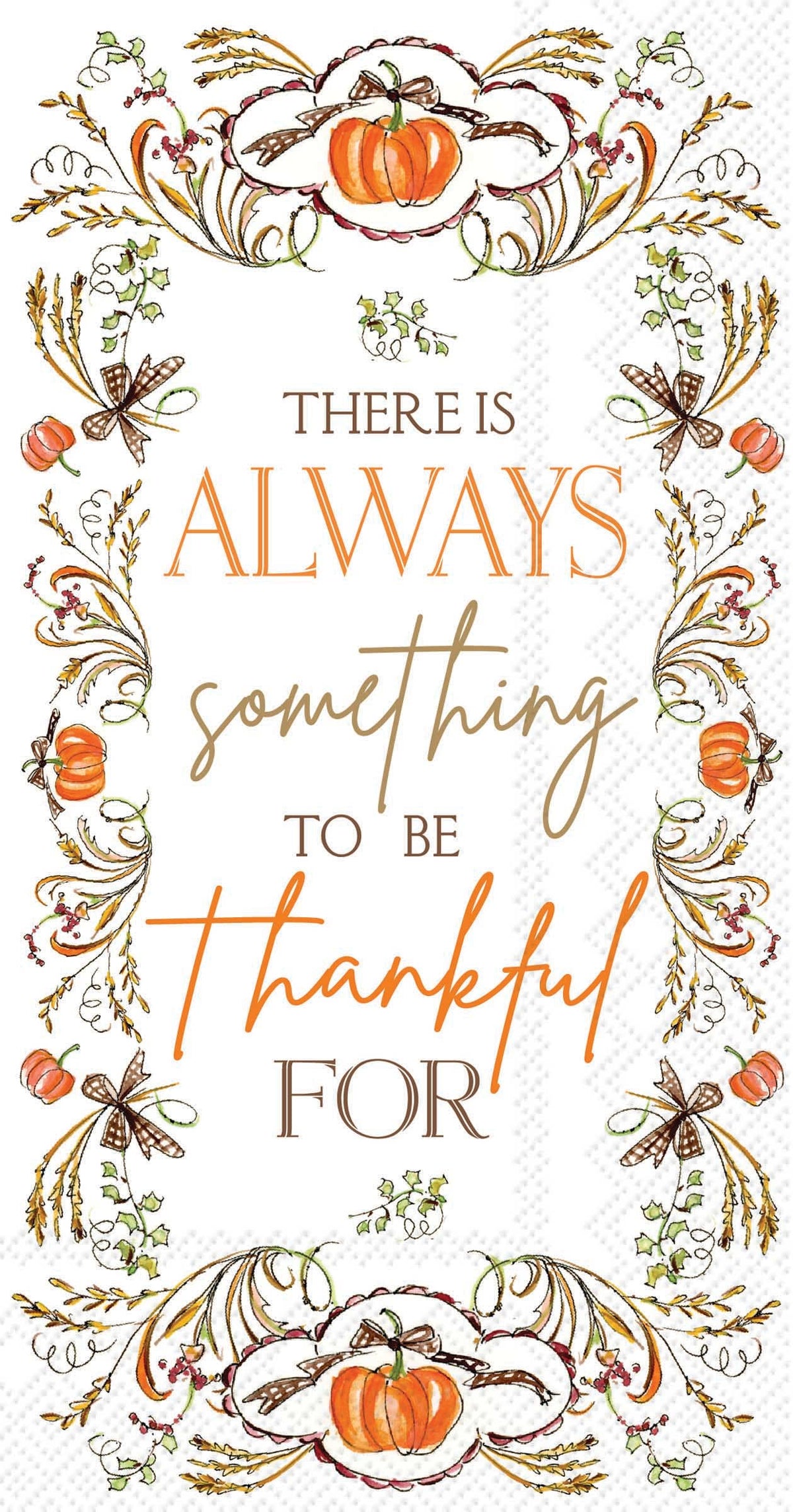 Always Thankful Paper Guest Towels