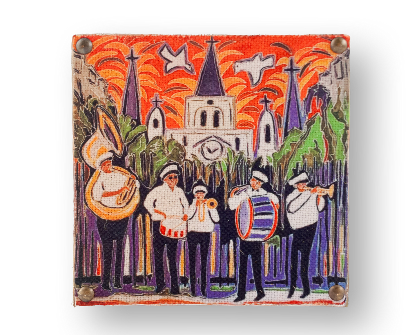St. Louis Cathedral Jazz Band Art Block