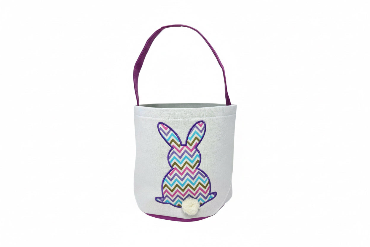 Chevron Bunny Easter Basket