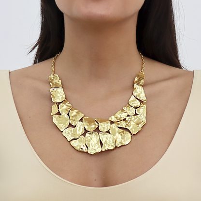 Cobblestone Statement Necklace